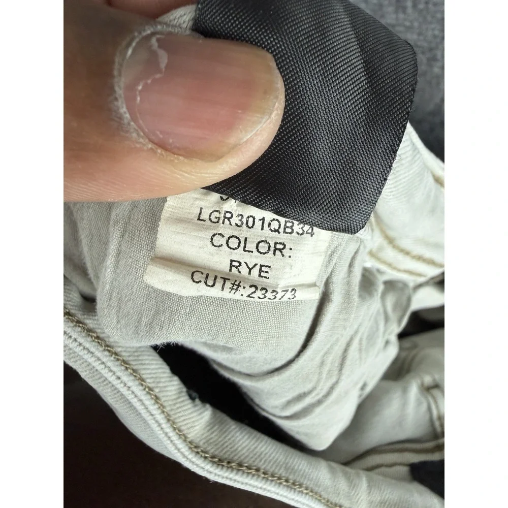 Liverpool Pants Mens 36x34 Rye Relaxed‎ Straight Stretch Twill Casual